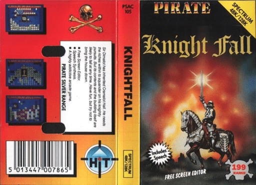 Knight Fall box art for ZX Spectrum